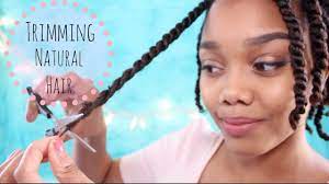 How often should you trim your hair? Trimming Natural Hair How I Trim My Ends Natural Hair Diy Natural Hair Styles Natural Hair Care