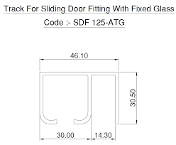 Sliding Door Fittings Glass
