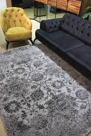 Памучни килими за хол и коридор. Vintidzh Kilim Softnes Sivo I Cherno Home Decor Furniture Decor