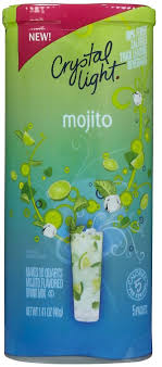 Amazon Com Crystal Light Drink Mix Mojito Flavored 1 41 Oz Pack Of 12 Powdered Soft Drink Mixes Grocery Gourmet Food