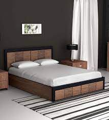 10 latest wooden bed designs with