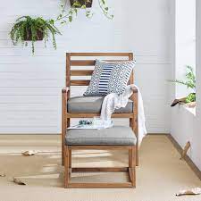 Acacia Wood Outdoor Patio Chair