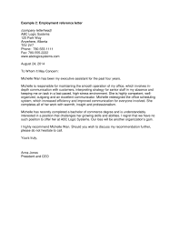 9 Reference Letter From A Previous Employer Examples Pdf