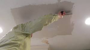 How to repair peeling stucco. Drywall Repair Plus Stipple Textured Ceiling In 90 Minutes Youtube