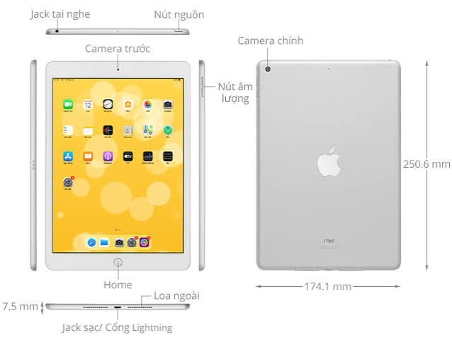iPad 8 Wifi 128GB (2020) - Cập nhật thông tin, hình ảnh, đánh giá