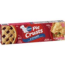 Bake the crust in an oven preheated to 400 degrees fahrenheit for about 30 minutes or until the edges are golden brown. Pillsbury Refrigerated Pie Crust Pillsbury Com