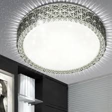 Led 10 W Ceiling Light Round Crystals