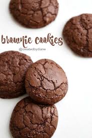 brownie cookie recipe created by diane