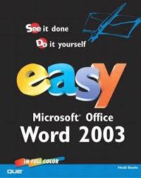 Easy Microsoft Office Word 2003 Free Ebooks Download
