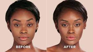 how to contour dark skin