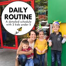 my daily routine with toddlers busy
