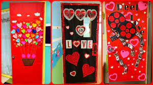 diy valentine s day door decor ideas