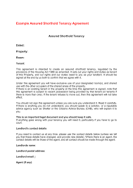 ured shorthold tenancy agreement