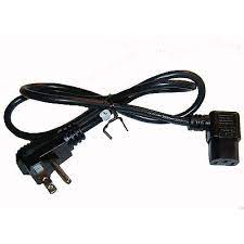 Flat Plug Ac Power Cable Cord 2