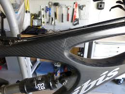 scratch on frame repair mountain bike