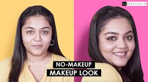 a no makeup makeup look tutorial for