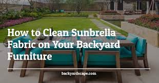 How To Clean Sunbrella Fabric On Your