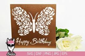 Check spelling or type a new query. Butterfly Birthday Card Svg Happy Birthday Card Cut File