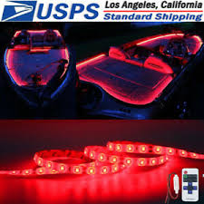 Red Led Boat Light Deck Waterproof 12v Bow Trailer Pontoon Lights Kit Marine Ebay
