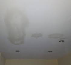 how to cover water stains on a ceiling