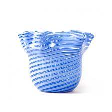 Blue Decorative Modern Vase Or Bowl