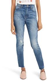 Madewell The High Waist Crop Slim Boy Jeans Regular Plus Size Nordstrom Rack