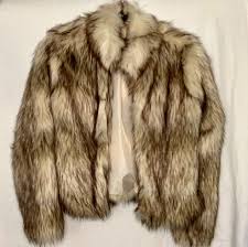 Brown Faux Fur Coat Faux Fur Jacket