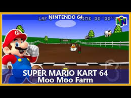 Watch dubbed episodes on funimation now! Super Mario Kart 64 Moo Moo Farm Nintendo 64 By Emulation64
