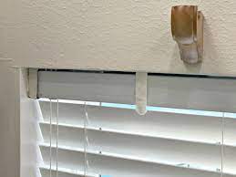 fix broken valance clips on blinds