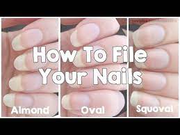 your nails almond oval squoval