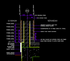 typical timber wall details cad files