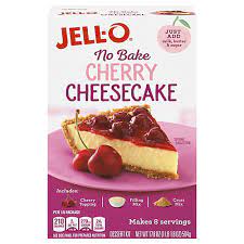 jell o no bake real cheesecake dessert