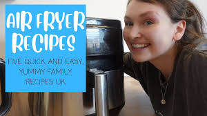 air fryer recipes quick and easy