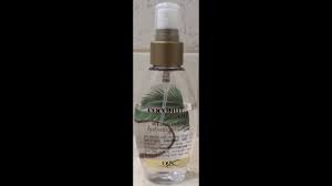 organix coconut oil hydrating hair oil