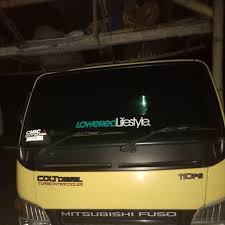 Tulisan depan kaca mobil lowered style. Sticker Stiker Kaca Depan Mobil Lowered Lifestyle Windshield Shopee Indonesia