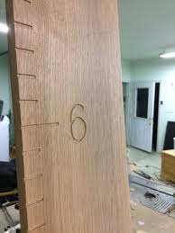 Artisanal Cnc Carved Growth Chart