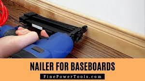 what size nailer for baseboards 15