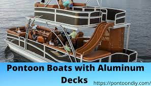 pontoon boats with aluminum decks usa