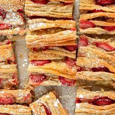 strawberry phyllo crinkle cake siftnwhisk