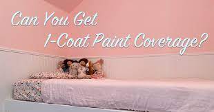 Can You Get 1 Coat Paint Coverage