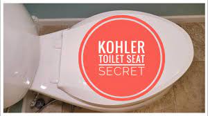 kohler toilet seat hidden secret