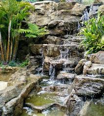 Overhaul Garden Waterfall Pond Water