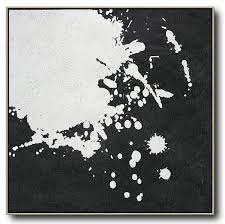 White Painting Modern Abstract Wall Art