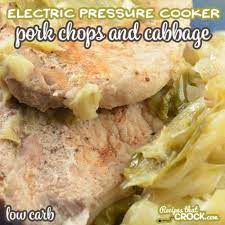 electric pressure cooker pork chops and