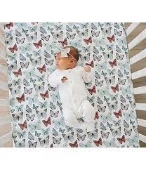 Baby Girls Erfly Premium Crib Sheet