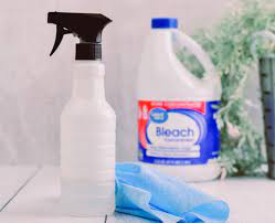 diy bleach cleaning spray