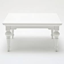 Provence White Square Coffee Table