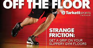 get a grip on your slippery gym floors