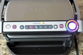 The optigrill features a powerful 1800 watt heating element, user friendly controls ergonomically located on the handle, and die cast aluminum plates with. Panini Sandwiches And Indoor Grilling With The T Fal Optigrill Clever Housewife
