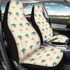 Retro All Seeing Eye Car Seat Covers